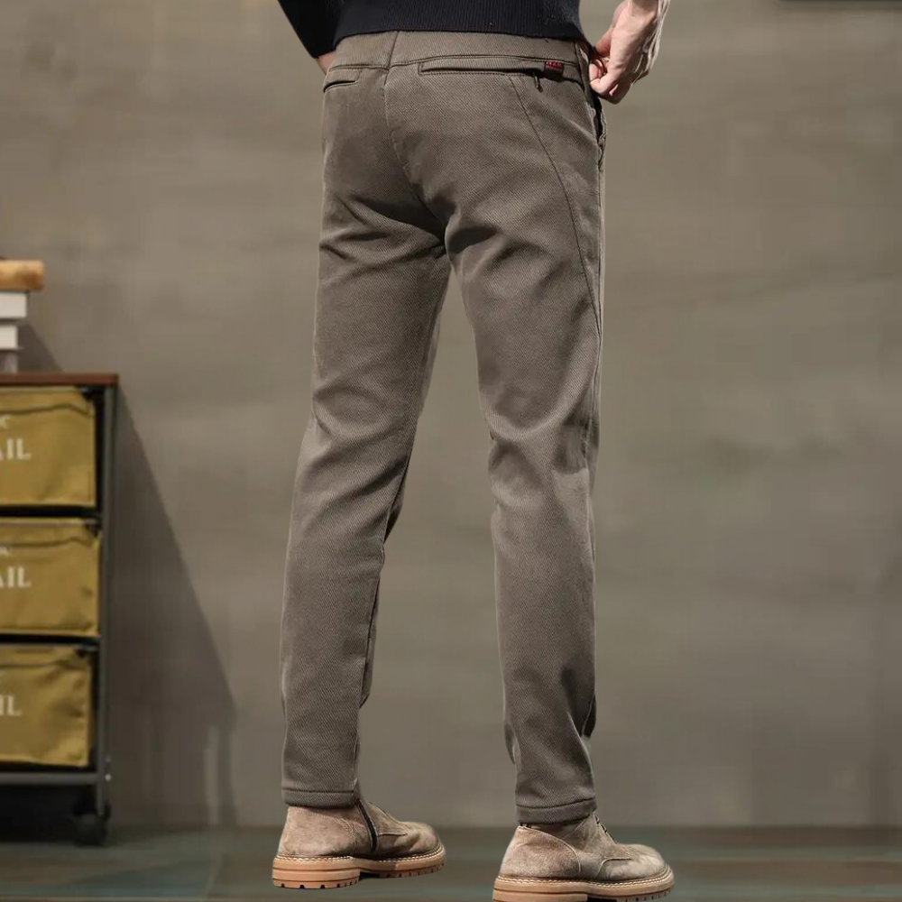 Adalgiso – Semi-formele Slim-fit Broek voor Elke Zomerse Gelegenheid
