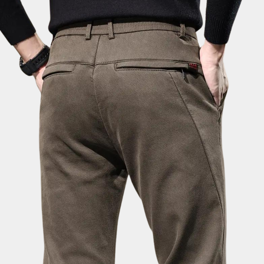 Adalgiso – Semi-formele Slim-fit Broek voor Elke Zomerse Gelegenheid